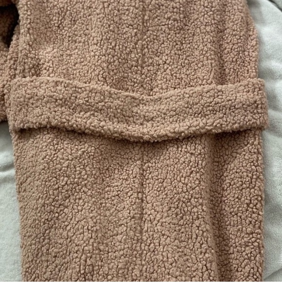 House of CB teddy bear coat blush Small or medium S M - Picture 10 of 12